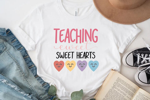 Teaching sweet hearts SVG Angelina750 