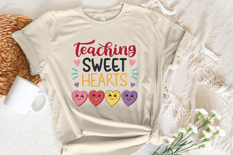 Teaching sweet hearts SVG Angelina750 