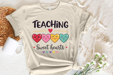 Teaching sweet hearts SVG Angelina750 