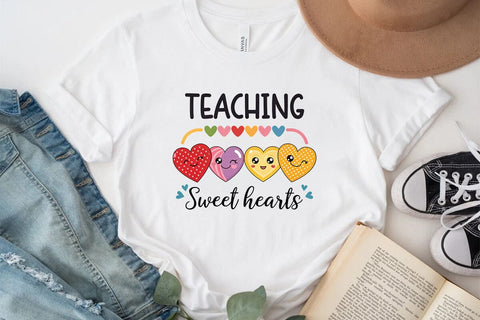 Teaching sweet hearts SVG Angelina750 