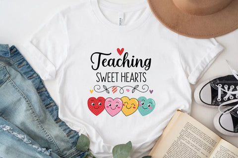 Teaching sweet hearts SVG Angelina750 