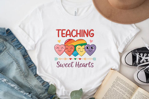 Teaching sweet hearts SVG Angelina750 