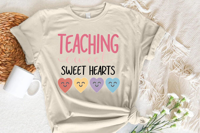 Teaching sweet hearts SVG Angelina750 