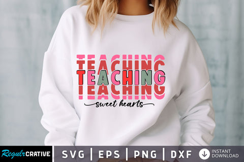 Teaching sweethearts svg Design SVG Regulrcrative 