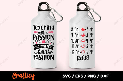 Teaching with a passion no matter what the fashion SVG Design SVG Designangry 