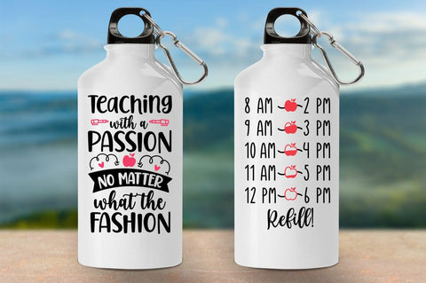 Teaching with a passion no matter what the fashion SVG Design SVG Designangry 