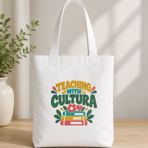 Teaching With Cultura Embroidery Design – Hispanic Teacher Appreciation Machine Embroidery File, Latino Classroom Design Embroidery/Applique DESIGNS PatternFeed8 