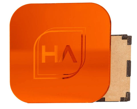 Teal and Orange Acrylic Team Bundle | 6 1/8" 12 x 19 Sheets Physical Houston Acrylic 