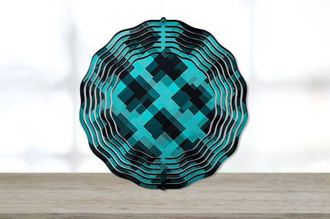 Teal Camo Wind Spinner Sublimation Bundle Sublimation Regulrcrative 