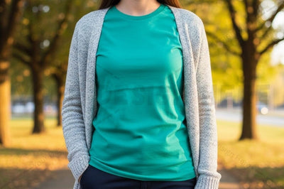 Teal t-shirt mockup design Mock Up Photo Designangry 
