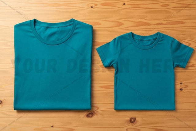 Teal t-shirt mockup design Mock Up Photo Regulrcrative 