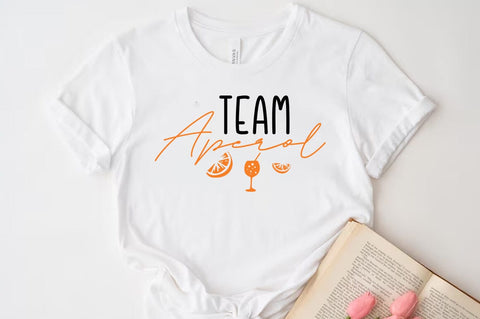 Team Aperol T-shirt Design, German Quote Plotter File Aperol SVG PNG SVG FiveStarCrafting 