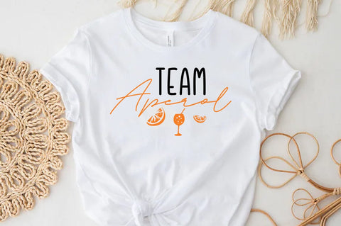 Team Aperol T-shirt Design, German Quote Plotter File Aperol SVG PNG SVG FiveStarCrafting 