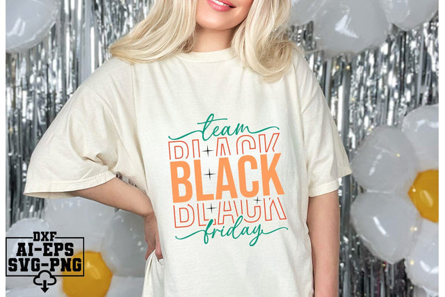 Team Black Friday Svg Cut Files Creative Art SVG CraftlabSvg55 