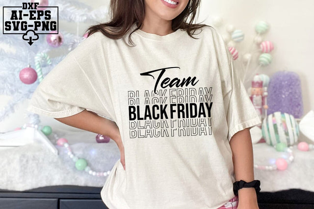 Team Black Friday Svg Cut Files Creative Art SVG CraftlabSvg55 