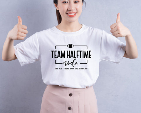 Team Halftime Mode Png, Football Svg, Football Player Svg, Funny Football Svg Cut Files, Football Game Day Svg Svg files for Cricut SVG DesignDestine 