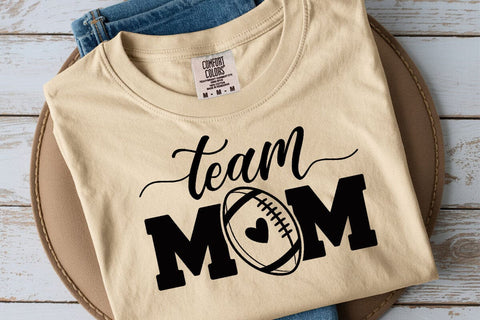 Team Mom Svg, Football Mom SVG, Football svg, Mom life svg, Team Mom shirt svg, Team Mom SVG DesignDestine 