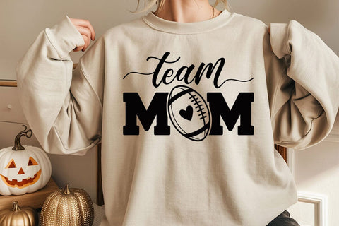 Team Mom Svg, Football Mom SVG, Football svg, Mom life svg, Team Mom shirt svg, Team Mom SVG DesignDestine 