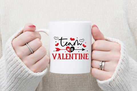 Team No Valentine, Anti Valentine SVG SVG CraftLabSVG 
