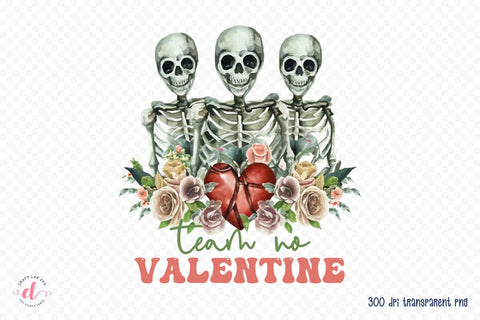 Team No Valentine - Anti Valentines Sublimation Sublimation CraftLabSVG 