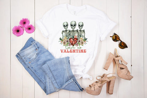 Team No Valentine - Anti Valentines Sublimation Sublimation CraftLabSVG 