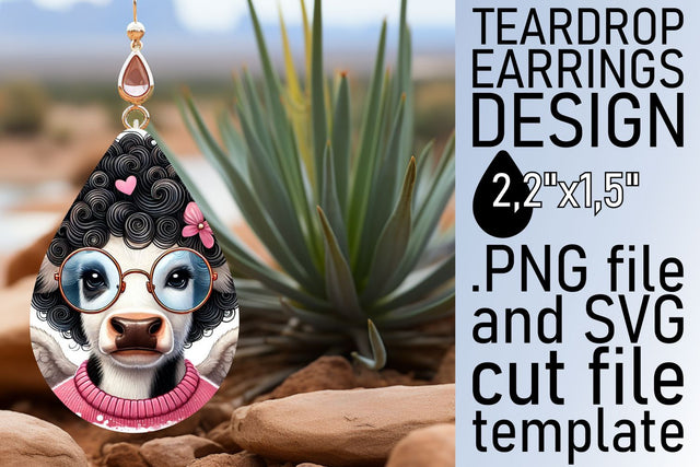 Teardrop earrings sublimation, clear and vibrant design! , Valentines Sublimation afrosvg 