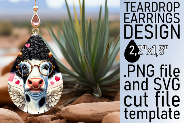 Teardrop earrings sublimation, stylish and unique! , Valentines Sublimation afrosvg 