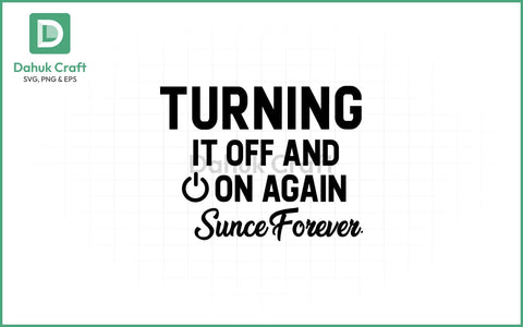 Tech SVG – Classic Reboot Quote SVG PNG & EPS V3 SVG dahukdesign 