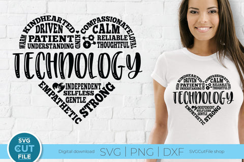 Technology svg, Technology teacher svg, IT tech svg, technology svg SVG SVG Cut File 