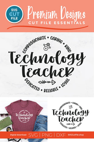 Technology teacher svg, IT tech svg, technology svg SVG SVG Cut File 