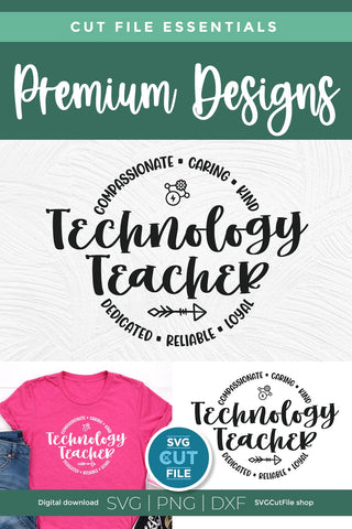Technology teacher svg, IT tech svg, technology svg SVG SVG Cut File 