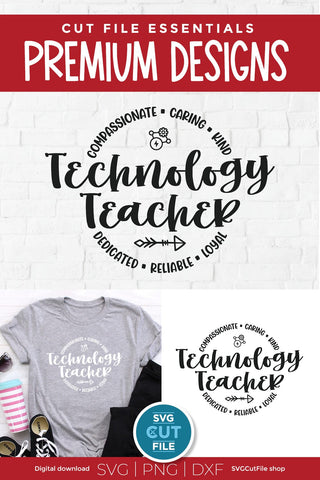 Technology teacher svg, IT tech svg, technology svg SVG SVG Cut File 