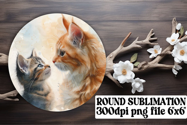 Tender Motherhood Sublimation Collection - Round, Circle, Keychain, Coaster Sublimation afrosvg 