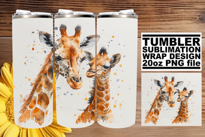 Tender Wildlife Mommy & Me Tumbler: Mom's Day Joy Sublimation afrosvg 