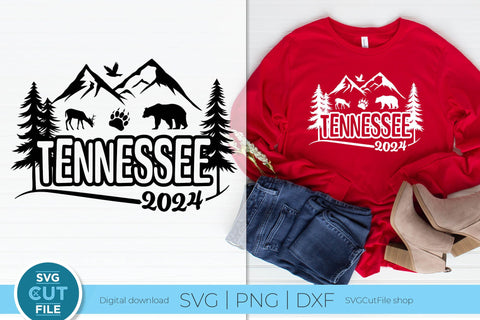 Tennessee svg, Tennessee Family Trip SVG, 2024 Girls vacation, Friends, TN crew svg, png for sublimation, squad, Mountains, Cricut dxf SVG SVG Cut File 