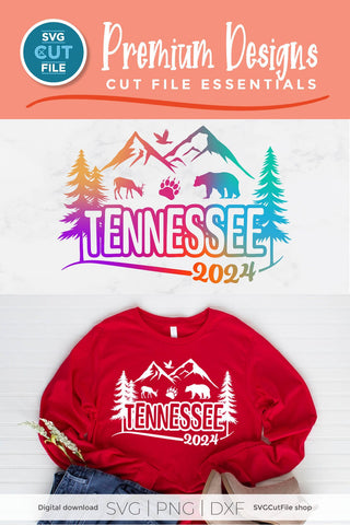 Tennessee svg, Tennessee Family Trip SVG, 2024 Girls vacation, Friends, TN crew svg, png for sublimation, squad, Mountains, Cricut dxf SVG SVG Cut File 
