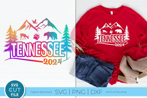 Tennessee svg, Tennessee Family Trip SVG, 2024 Girls vacation, Friends, TN crew svg, png for sublimation, squad, Mountains, Cricut dxf SVG SVG Cut File 