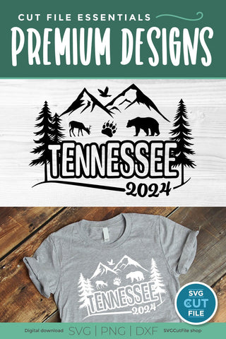 Tennessee svg, Tennessee Family Trip SVG, 2024 Girls vacation, Friends, TN crew svg, png for sublimation, squad, Mountains, Cricut dxf SVG SVG Cut File 