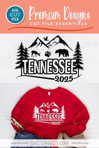 Tennessee svg, Tennessee Family Trip SVG, 2025 Girls vacation, Friends, TN crew svg, png for sublimation, squad, Mountains, Cricut dxf SVG SVG Cut File 