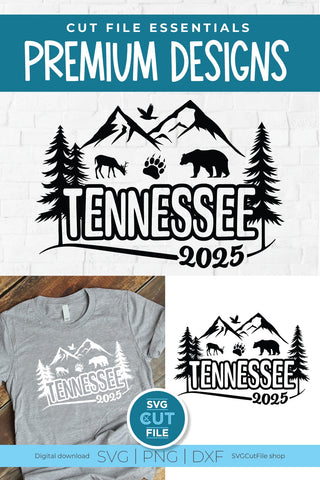 Tennessee svg, Tennessee Family Trip SVG, 2025 Girls vacation, Friends, TN crew svg, png for sublimation, squad, Mountains, Cricut dxf SVG SVG Cut File 