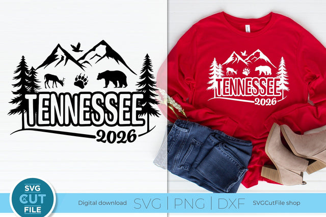 Tennessee svg, Tennessee Family Trip SVG, 2026 Girls vacation, Friends, TN crew svg, png for sublimation, squad, Mountains, Cricut dxf SVG SVG Cut File 
