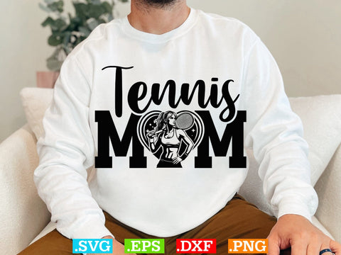 Tennis Mom Svg Shirt, Tennis Lover SVG, Sports SVG, Tennis Family Svg SVG Creativeart88 
