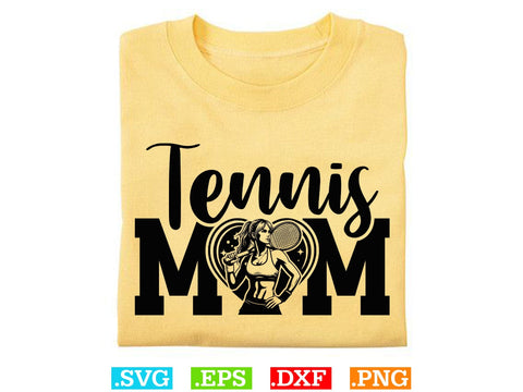 Tennis Mom Svg Shirt, Tennis Lover SVG, Sports SVG, Tennis Family Svg SVG Creativeart88 