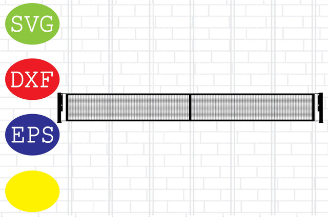 Tennis Net Svg, Tennis Vector, Tennis Silhouette, Tennis Fan Svg, Jpg, Eps, Dxf Files SVG DigitalSvgFiles 