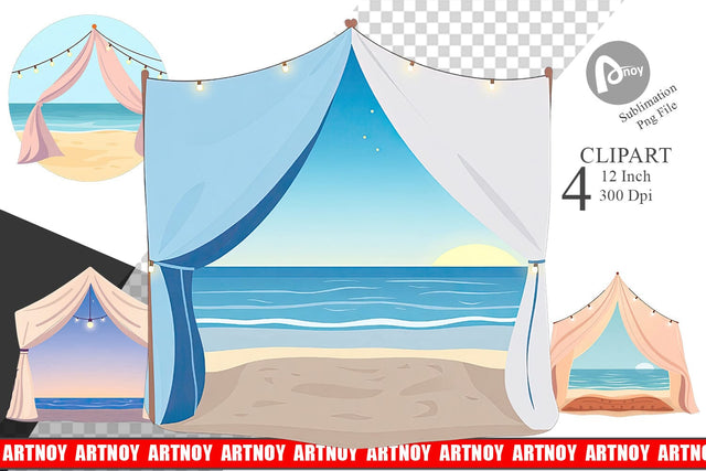 Tent Clipart Sublimation artnoy 