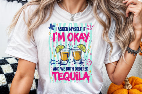 Tequila Funny Quote Drink PNG Sublimation designartist 