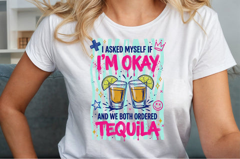 Tequila Funny Quote Drink PNG Sublimation designartist 