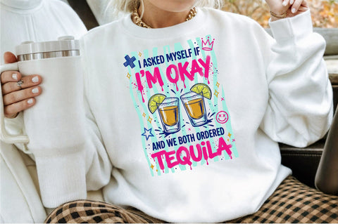 Tequila Funny Quote Drink PNG Sublimation designartist 