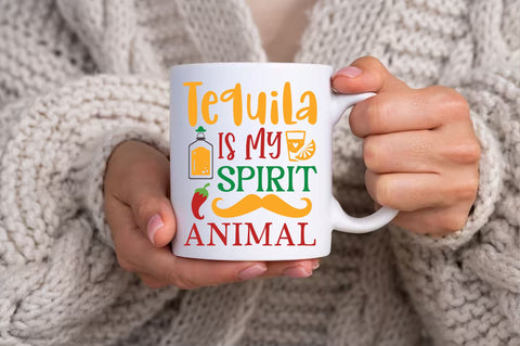 Tequila is my spirit animal SVG design SVG Regulrcrative 
