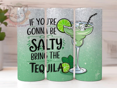 Tequila Margarita Funny Party Tumbler, Funny Tumbler, Salty Tumbler, Margarita Tumbler, Party Tumbler, 20oz Sublimation Wrap, Summer Vibes Tumbler Sublimation Lara' s Designs 